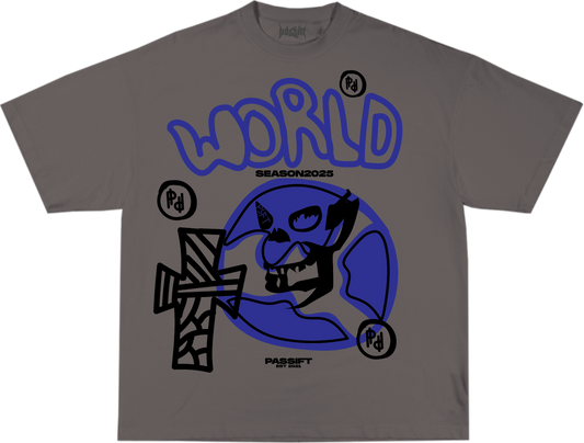 World Grey T-shirt