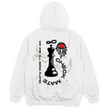 Checkmate White Hoodie