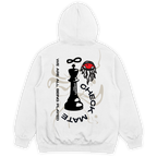 Checkmate White Hoodie
