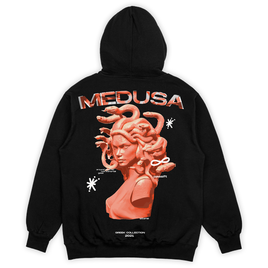 Medusa Black Hoodie