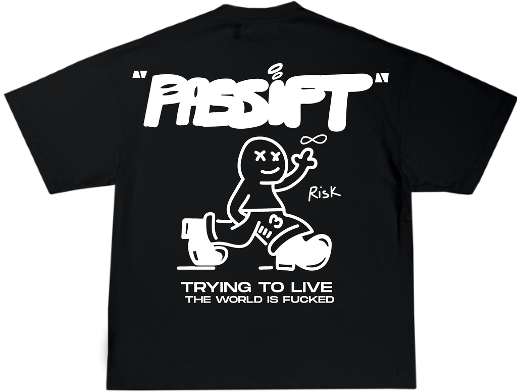 Fucked World Black T-shirt